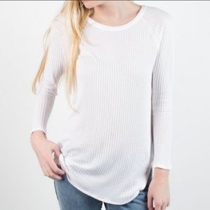 Chaser waffle knit longsleeve thermal